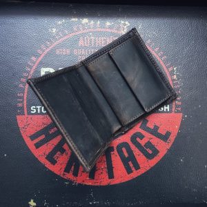 Кожено портмоне Самара Dark Vintage RFID защита  |  Кожени портфейли