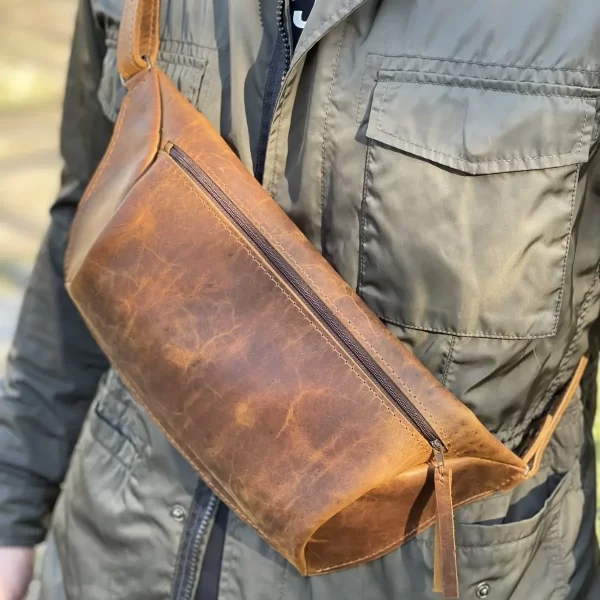 Мъжка кожена чанта Конгур Vintage  |  Кожени чанти