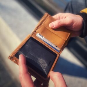 Кожен портфейл Мальовица с RFID защита  |  Кожени портфейли