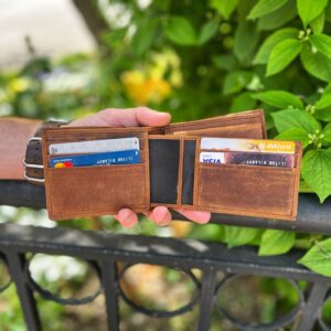 Кожен портфейл Мусала Vintage Limited с RFID защита  |  Кожени портфейли