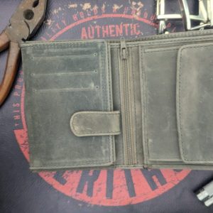 Кожен портфейл Вихрен с RFID защита Gray Vintage Limited  |  Кожени портфейли